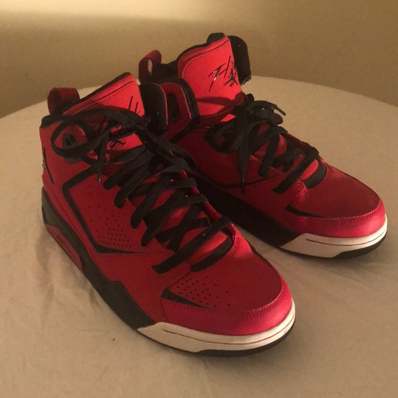 Jordan Other - Mens Nike air Jordan Flight Sz 10  red and black